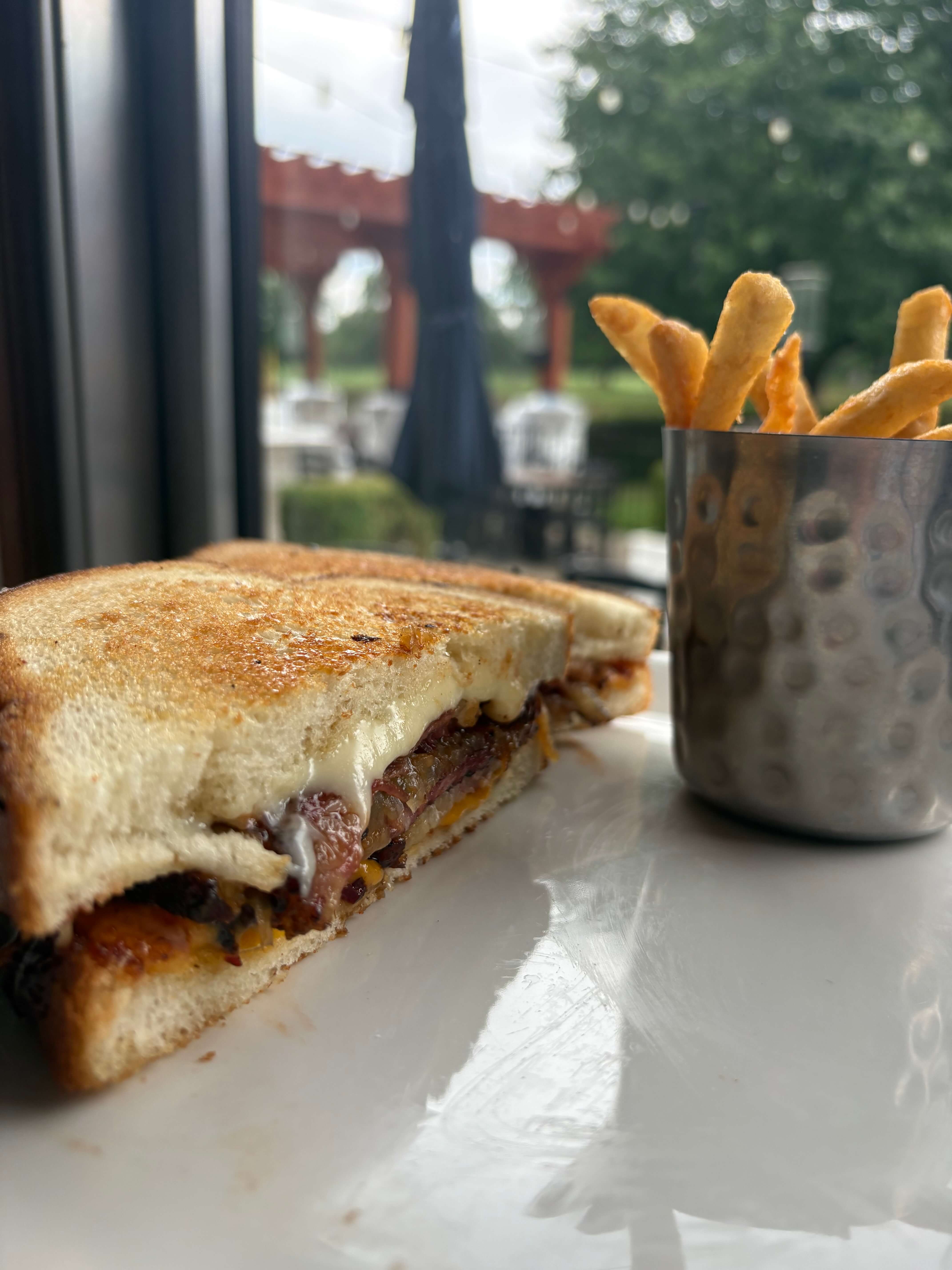 Brisket Grilled Cheese